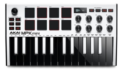 MIDI-клавиатура AKAI PRO MPK MINI MK3 W