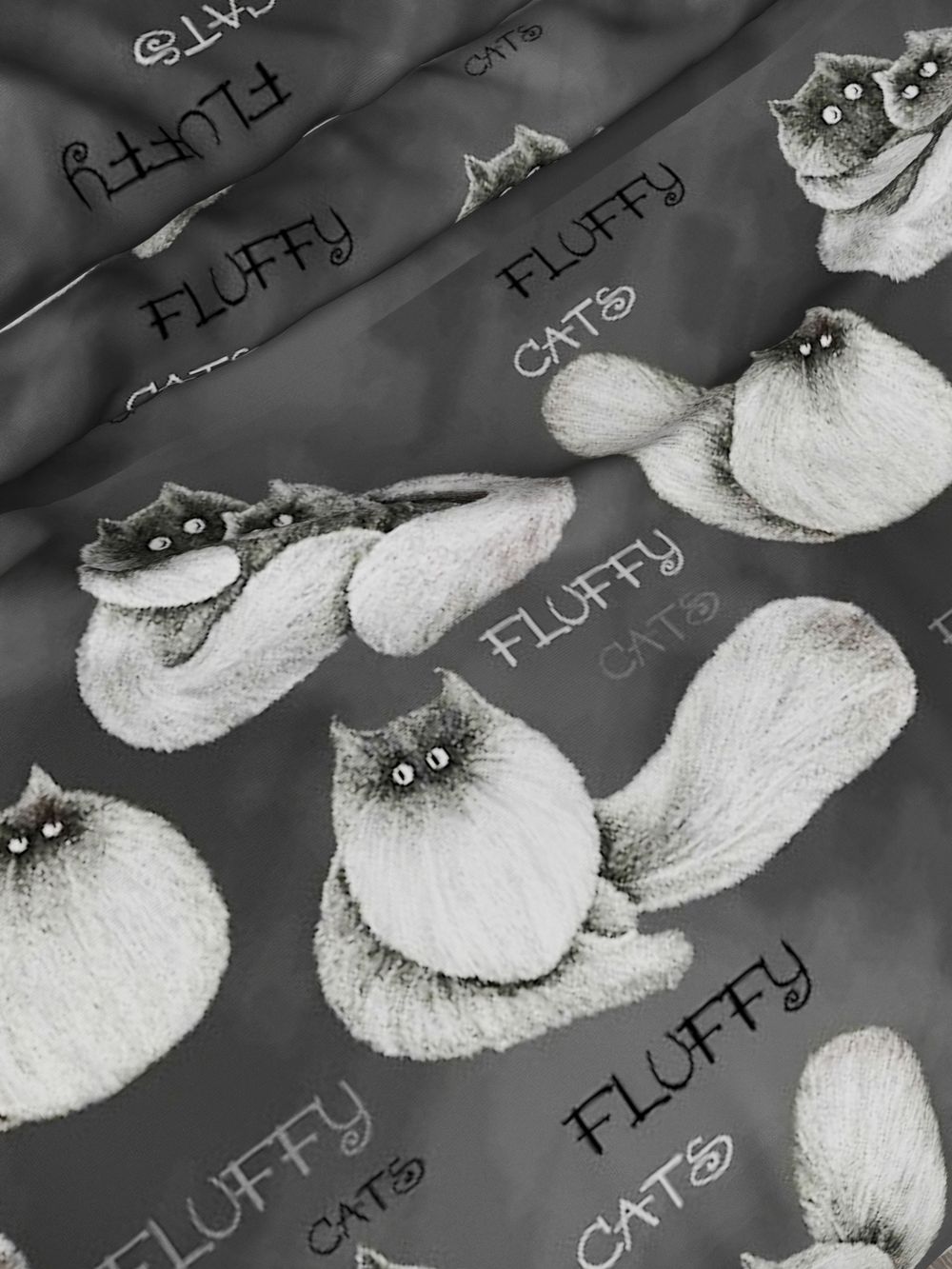 Простынь поплин Сказка "Fluffy" 150x215 см