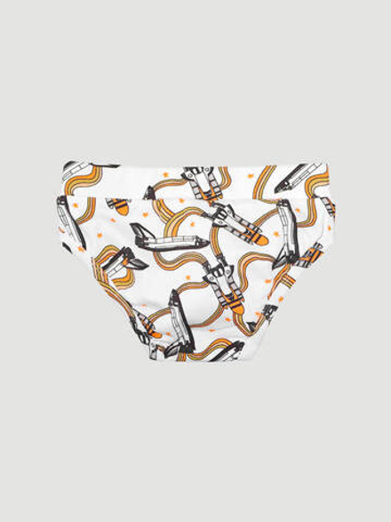 Трусы для мальчика Mjölk Сет из 3х штук, Ракеты