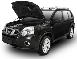 Упоры капота АвтоУпор для Nissan X-Trail T31 2007-2015, 2 шт., UNIXTR011