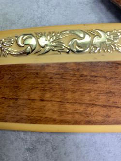 Орех "Ажур" (5см) декоративная планка (бленда)