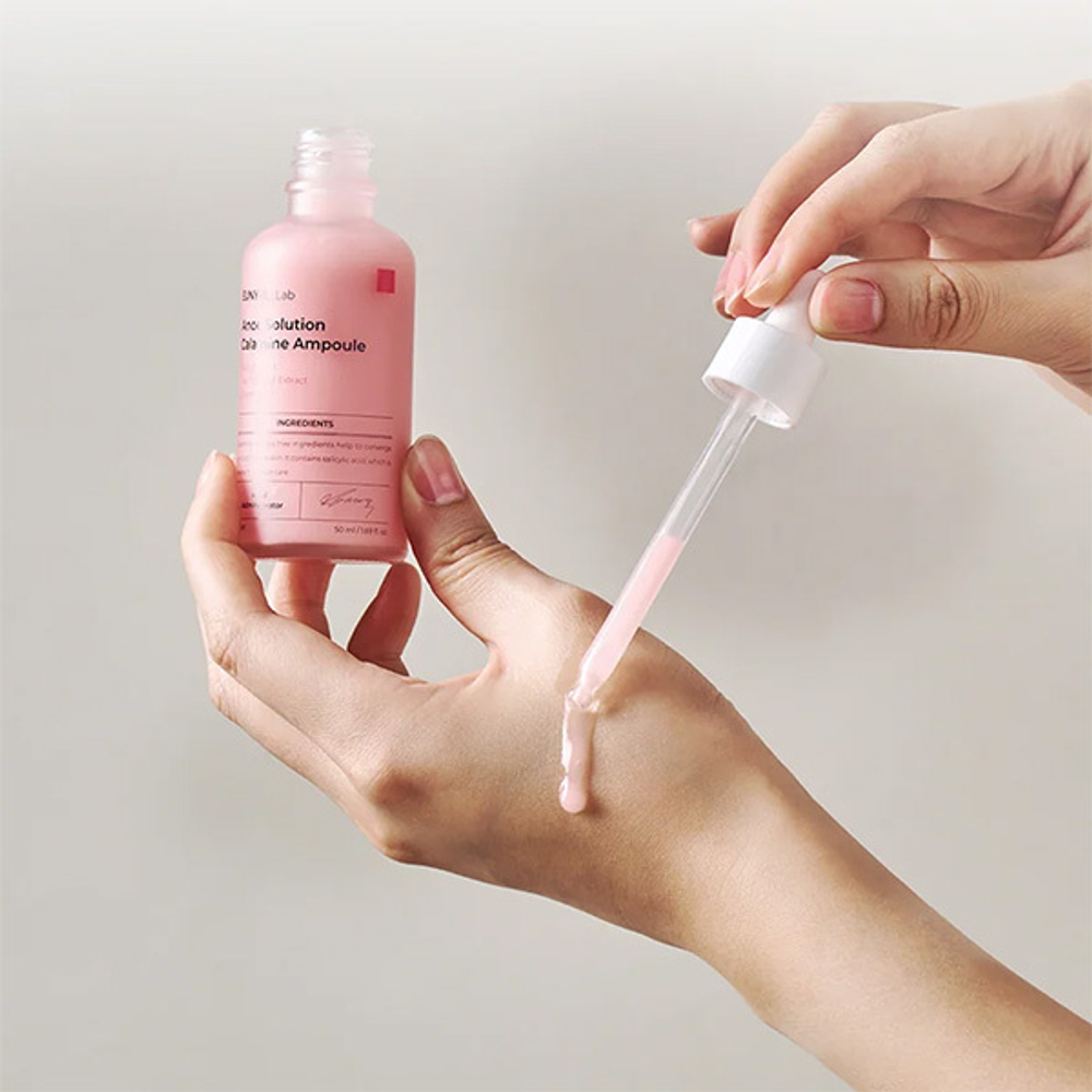 Ампульная сыворотка для проблемной кожи с Каламином Eunyul  Lab Acne Solution Calamine Ampoule 50мл