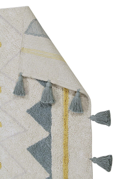 Ковер Lorena Canals Ацтекский Azteca Natural винтажный голубой 120х160 см