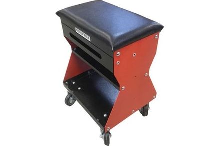 Цена на Great Wolf (GWT-R1) Подкатной ремонтный стул (красный)