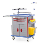 Тележка медицинская Med-Mos ЕТ850-02 ТМ-021АН-00 ля экстренной помощи и реанимации