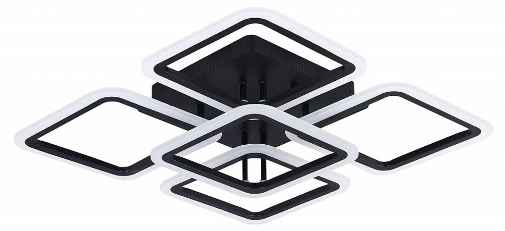 Потолочная люстра Natali Kovaltseva SPEKTR HIGH-TECH LED LAMPS 82022 BLACK