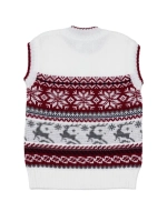 Жилет вязаный на молнии