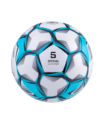 Мяч футбольный Nueno №5, белый/голубой/черный