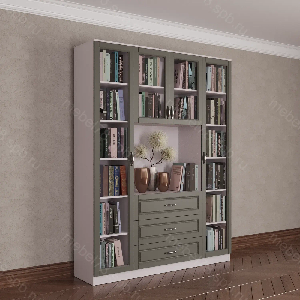 Шкаф книжный 4/12