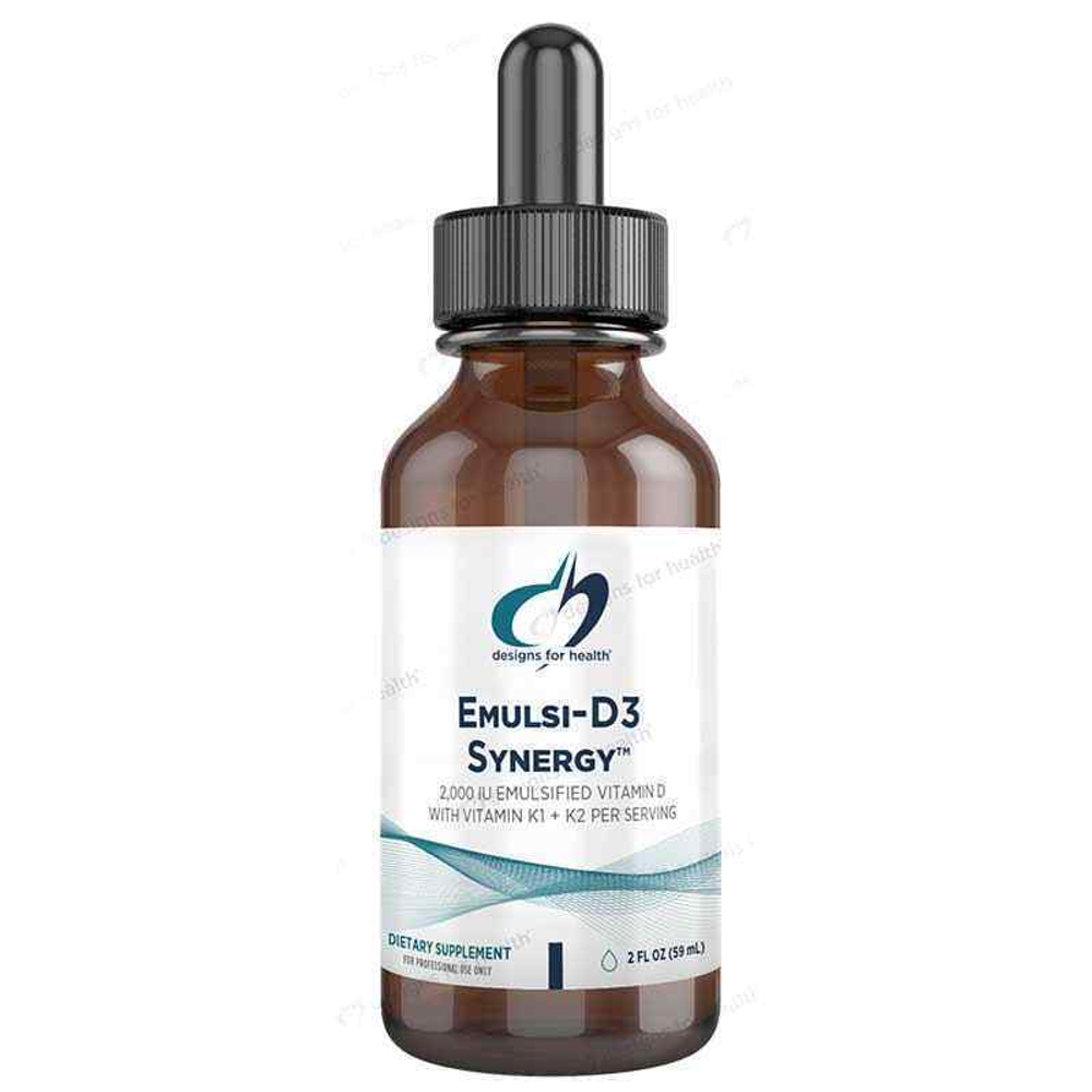 Designs For Health - EMDK2Z - Emulsi-D3 Synergy™ - 59 ml