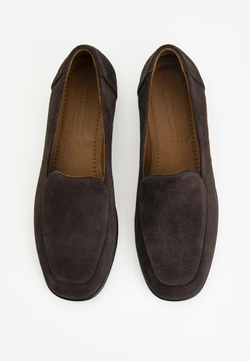 Лоферы // Jill // Chocolate // Suede