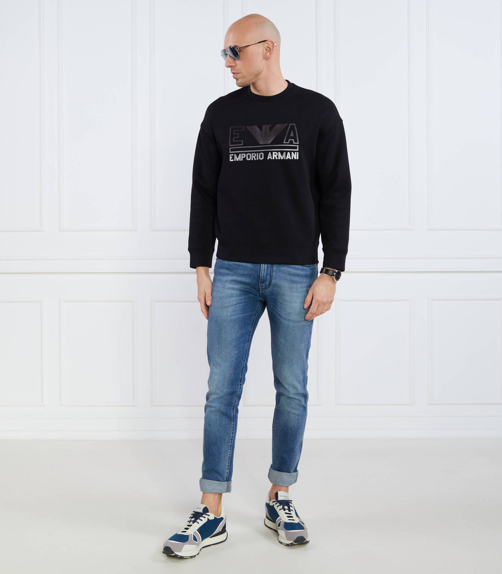 Худи Emporio Armani - черный(3R1MBT 1JHSZ)