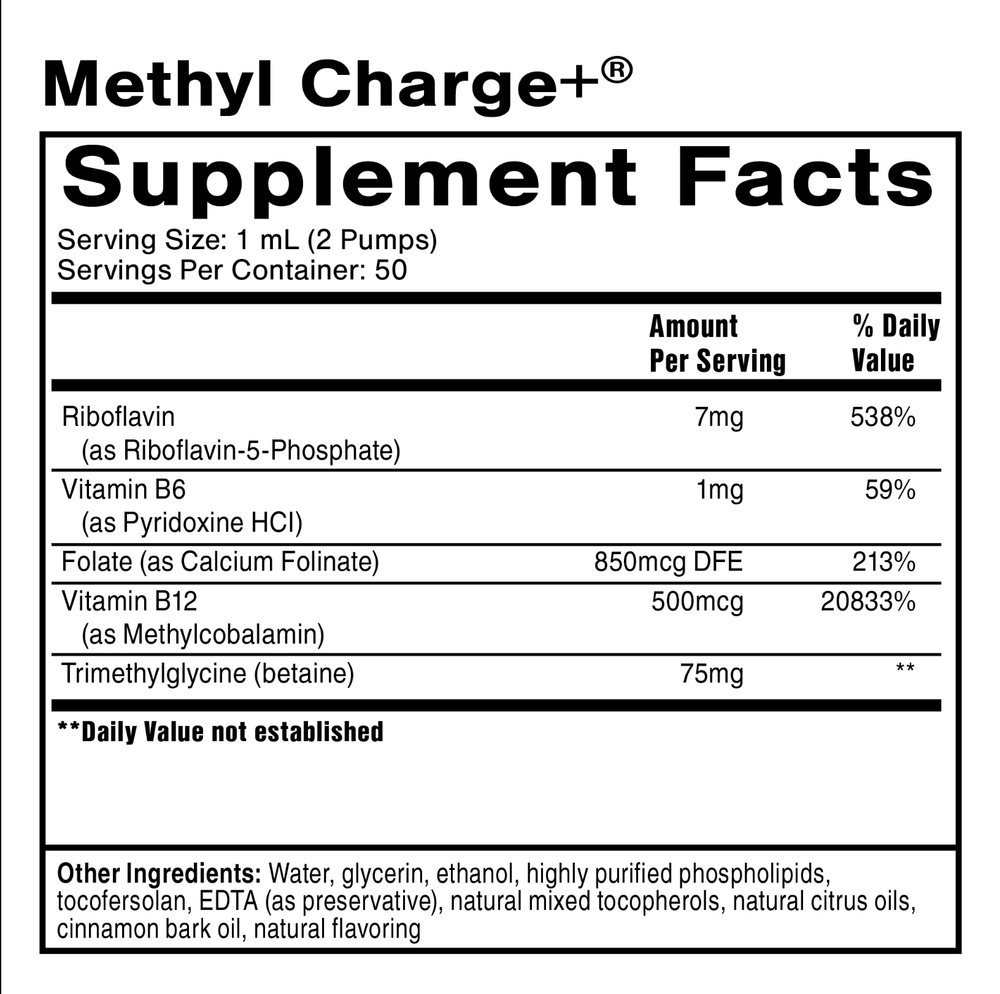 Quicksilver Scientific - NAD+ Gold® + Methyl Charge+®