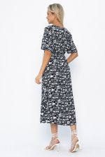 Платье Майя (черно-белое) П13911-3М LT Collection