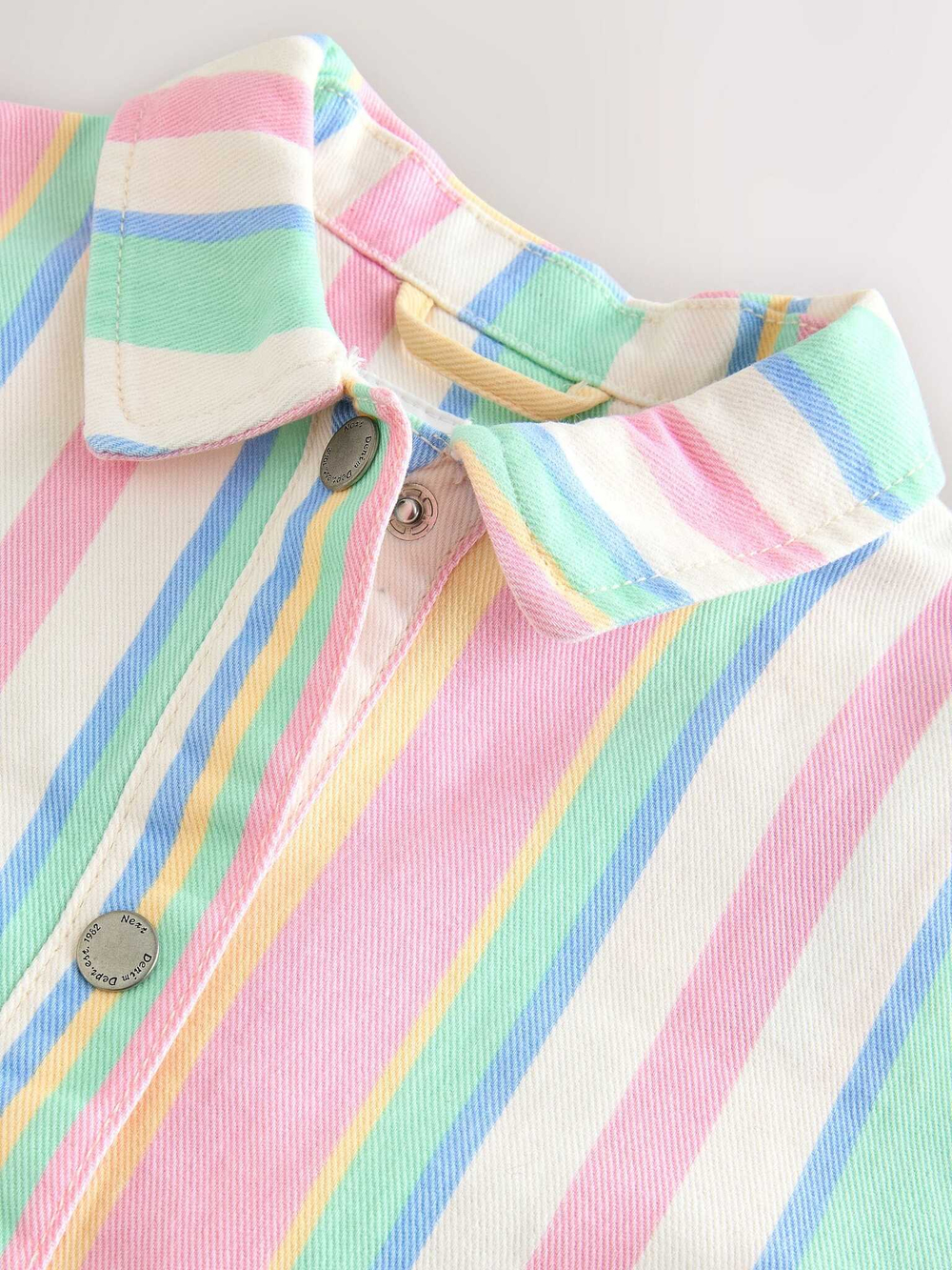 Рубашка и шорты в комплекте для девочки Next AA4-012, Кремовый, Розовый, Синий