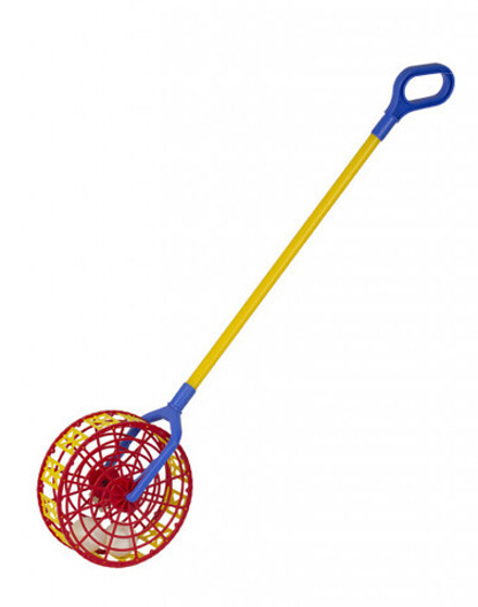 Каталка на палочке "Погремушка" 71*17см