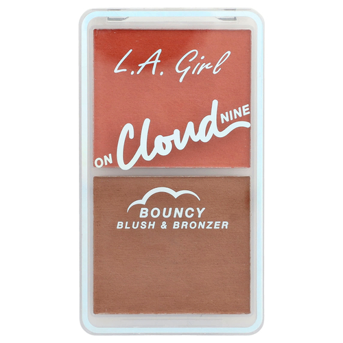 L.A. Girl, On Облако Nine, упругие румяна и бронзер, GBL500, туманно-лиловый, 6 г (0,21 унции)