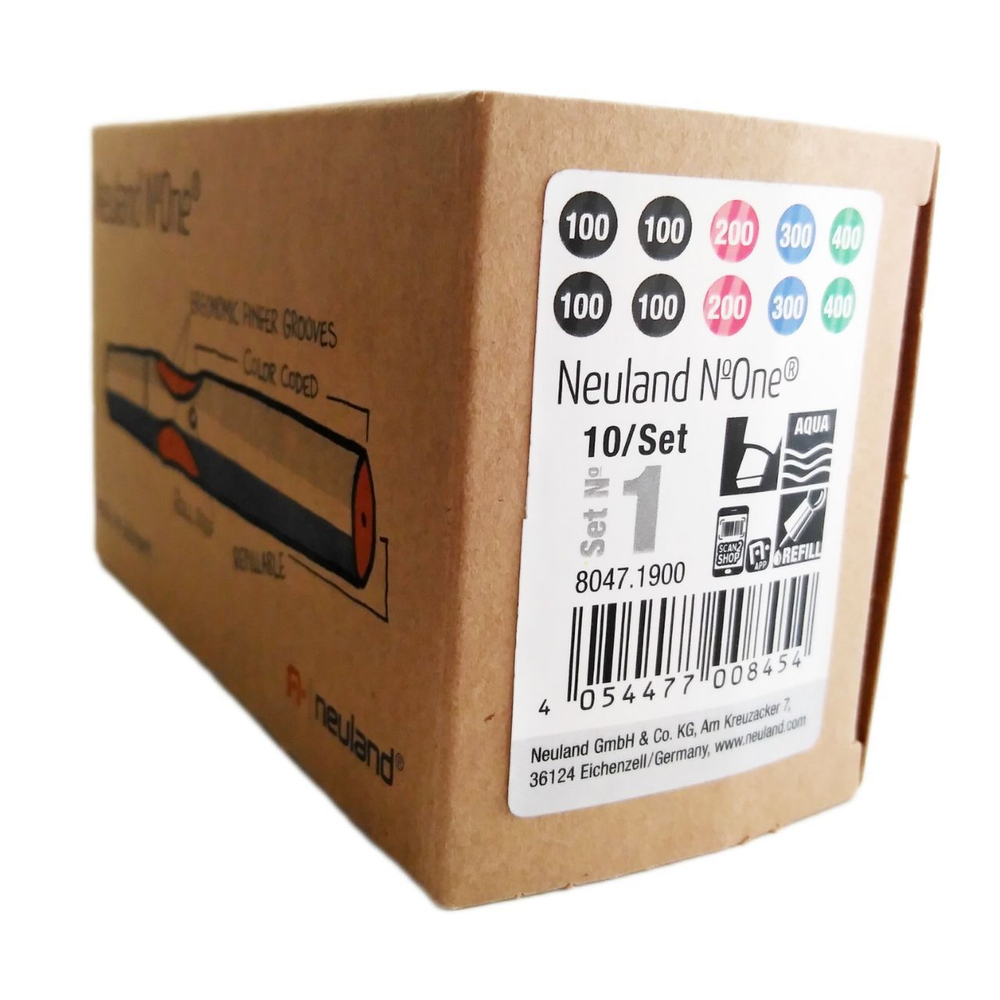 Набор маркеров Neuland No.One®, классические цвета, 10 штук