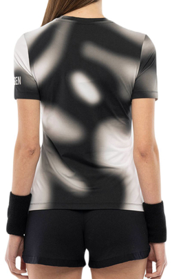 Женская теннисная футболка Hydrogen Psychedelic Tech - разноцветный