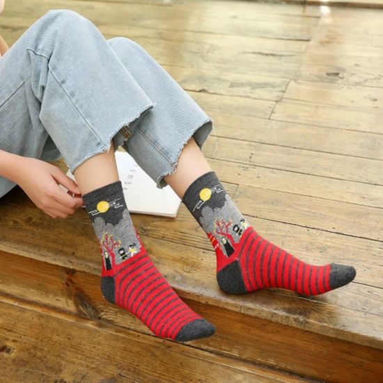 Носки Хаяо Миядзаки Унесенные призраками, р-р 36-40 (красный)