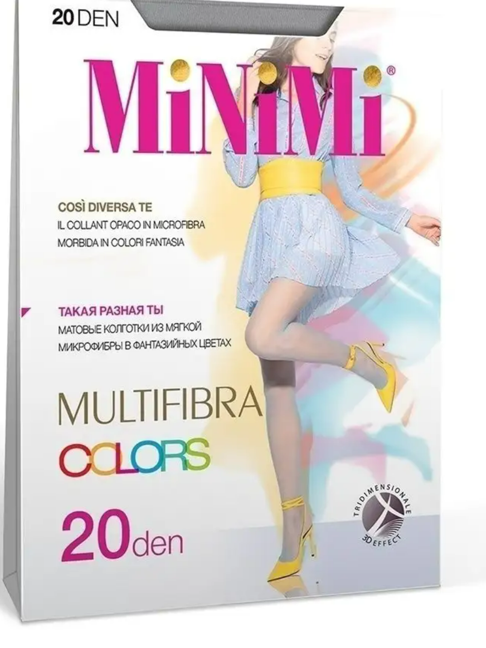 MiNiMi MULTIFIBRA COLORS 20 3D