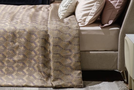 GD-TON05-POKR ZOL Покрывало MODENA золотое 260*260см