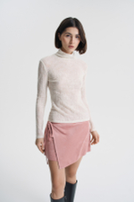 Водолазка из фактурной шерсти