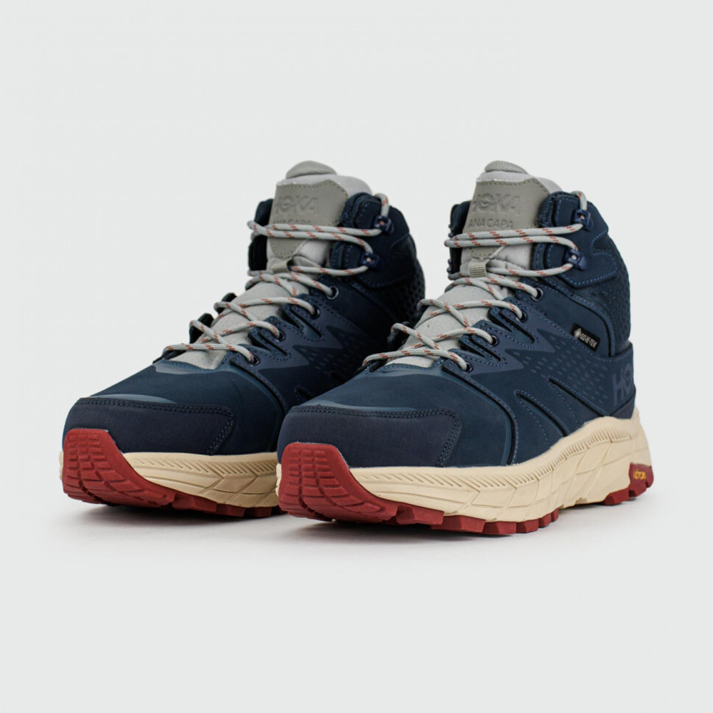 кроссовки Hoka Anacapa 2 Mid Gtx Blue / Beige Winter
