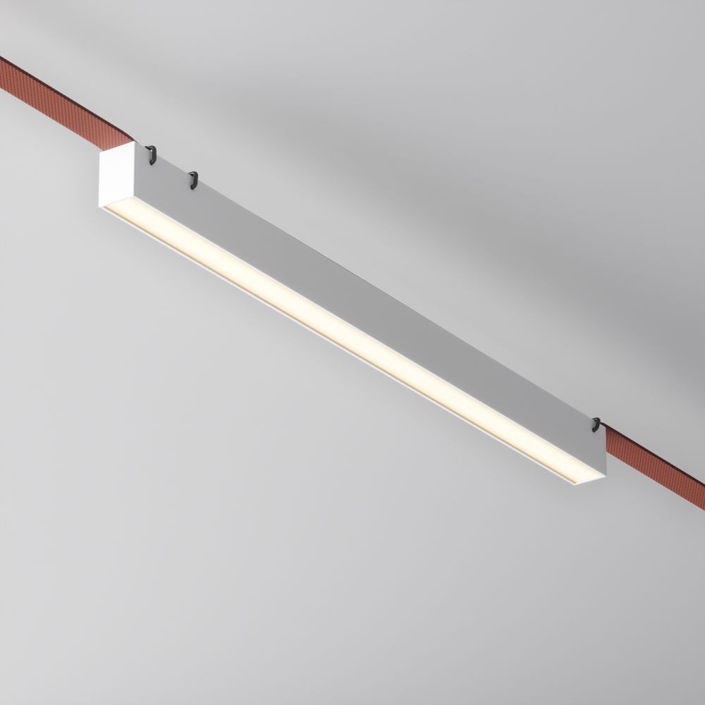 Трековый светодиодный светильник Maytoni Parity Basis TR129B-24W3K-W