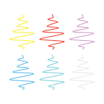 Набор гелевых ручек ArtSpace "Кот-сластена" 06цв., 1,0мм, с блестками, ПВХ чехол