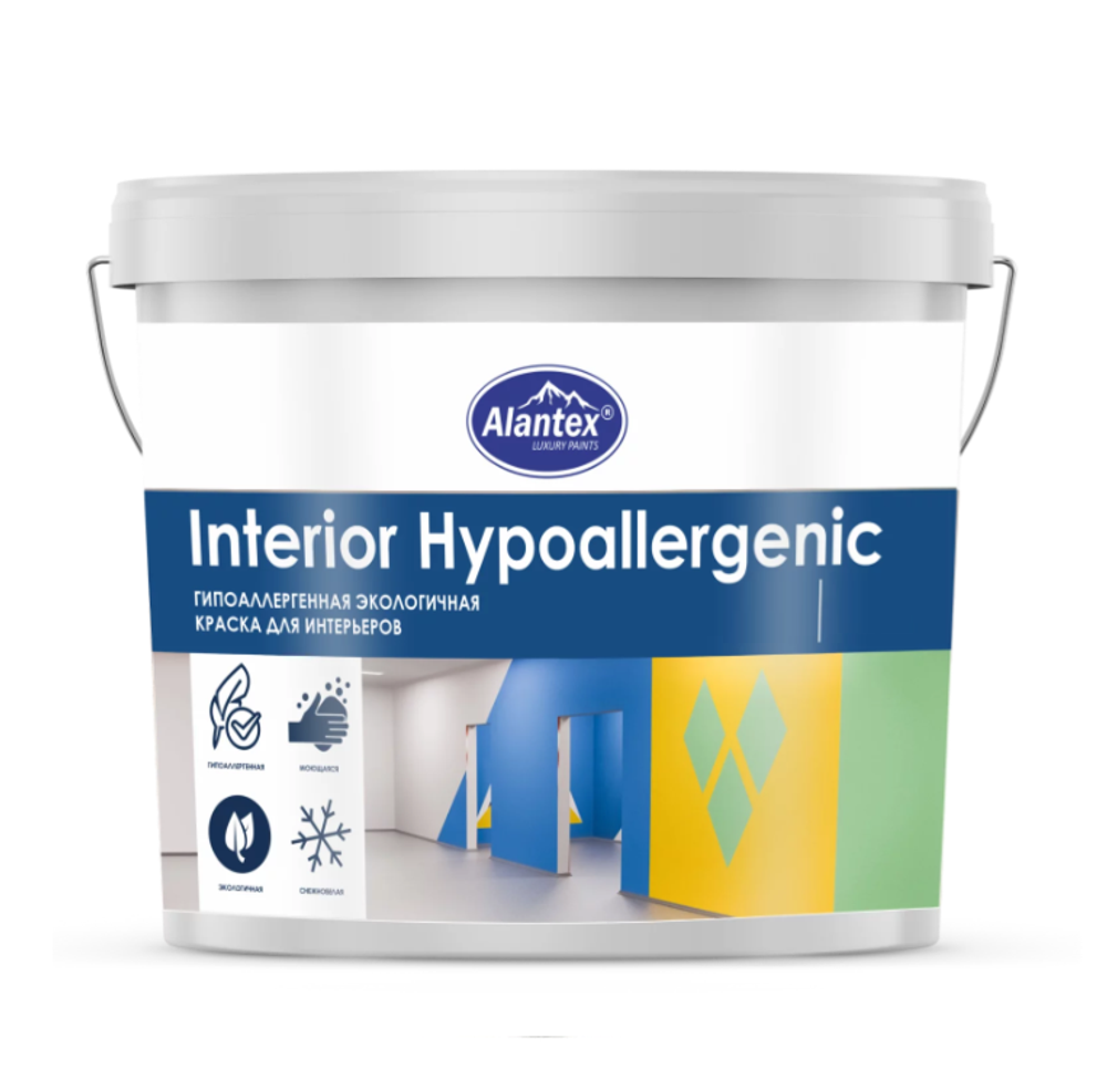 КРАСКА ALANTEX INTERIOR HYPOALLERGENIC 24 КГ (4870233517134)