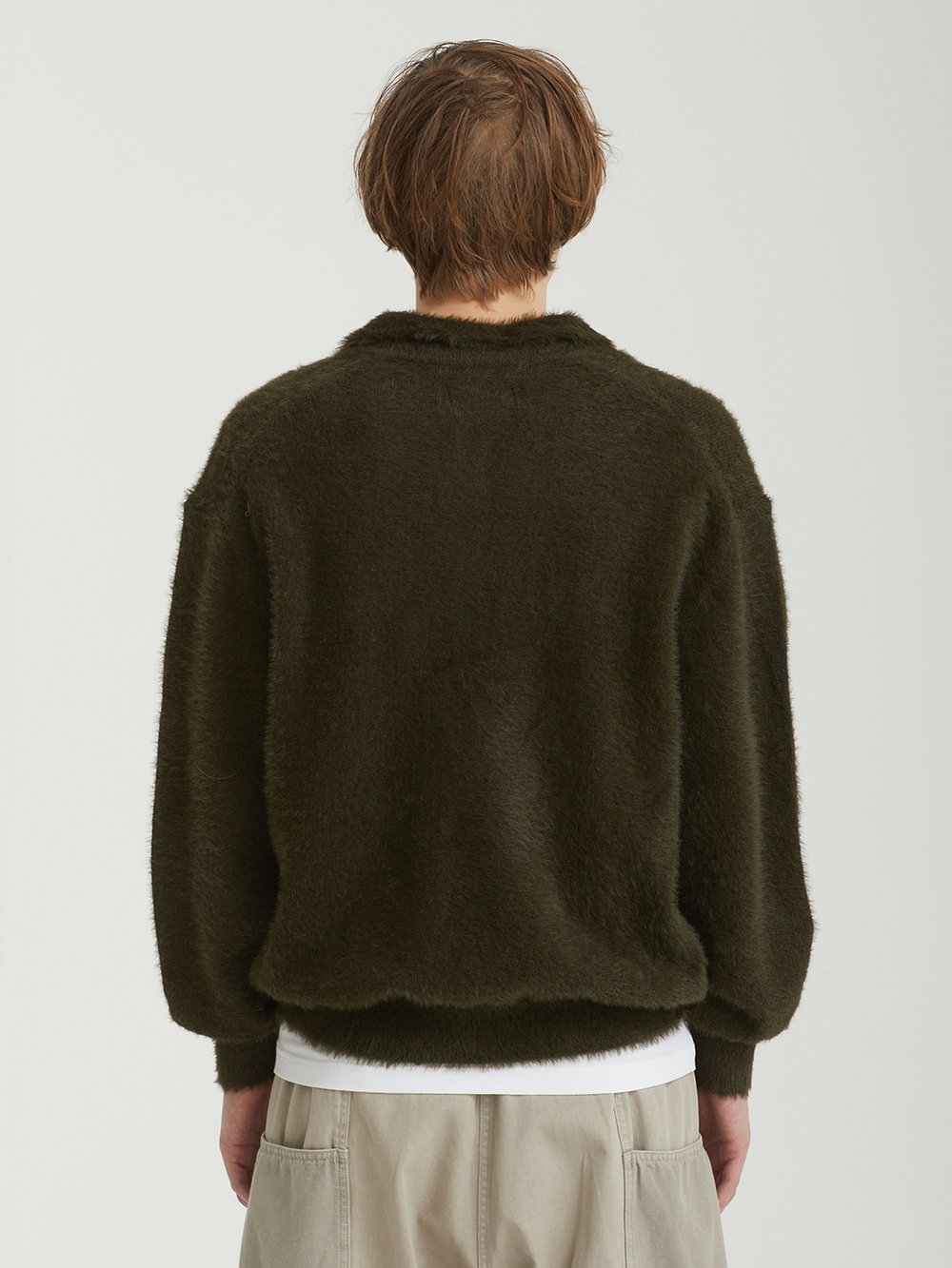 Мужской Свитер Sct-logo Shaggy Knit