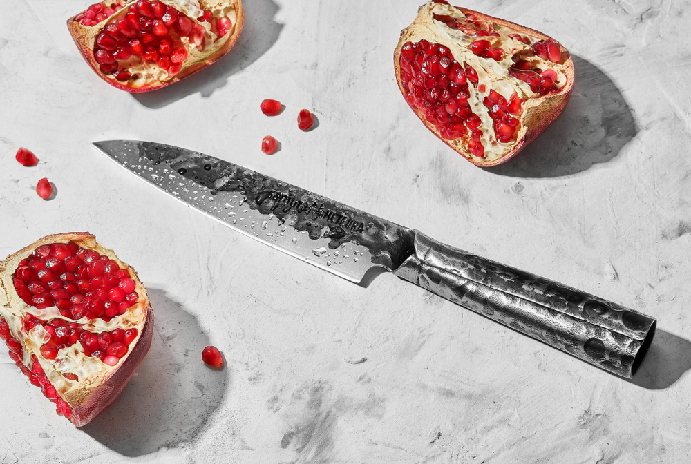 Нож кухонный Сантоку 16см Samura Meteora SMT-0092/K