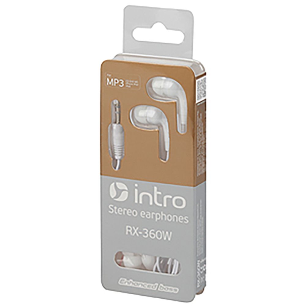 333455 Intro RX-360W вкладыши белые | Intro