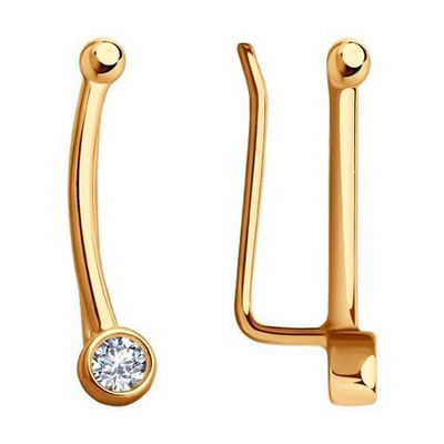 Серьги Au (029610)