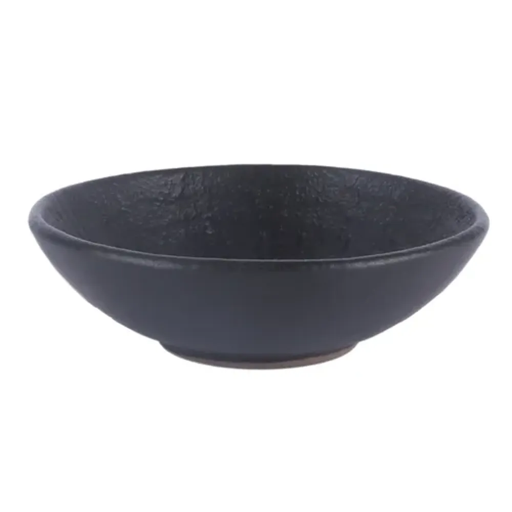 Соусник 40 мл d 7,8 см h2,4 см круглый фарфор Black Raw Wood P.L. Proff Cuisine [12]
