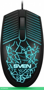 Мышь Sven RX-70 черный (SV-017262)