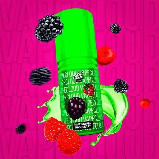 VAPE CLOUD Blackberry Raspberry Sour - Кислые ежевика, малина 0.02 %