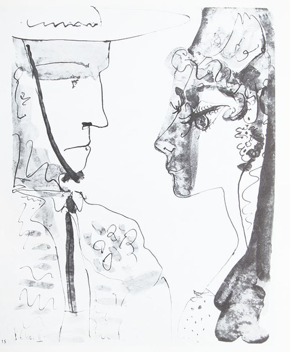 Графика Пикассо