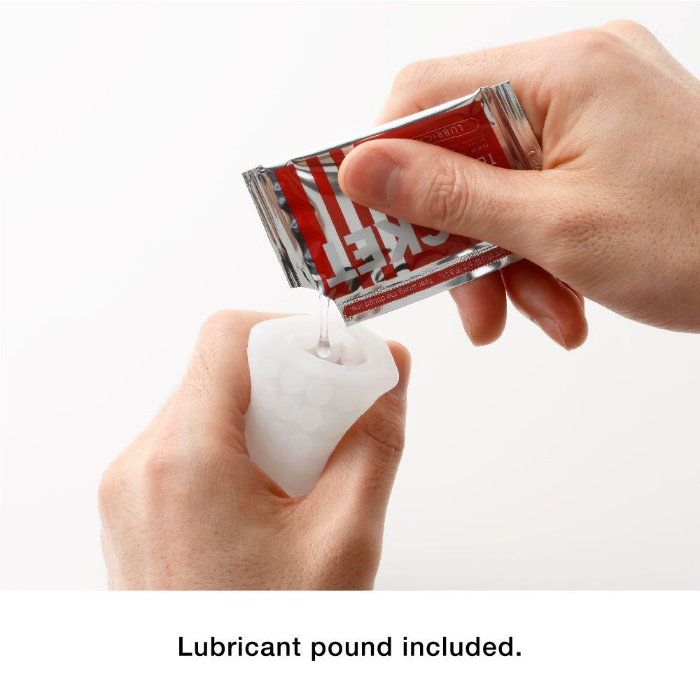 Карманный мастурбатор BLOCK EDGE (Цвет: прозрачный)