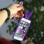 Бампер силиконовый Rabbit для iPhone 6/6s, 008004 Синий