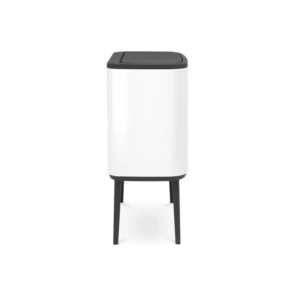 Brabantia Контейнер для мусора Bo Touch 3x11 л белый