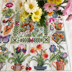 "Цветочный сюжет"-02711 вышивка