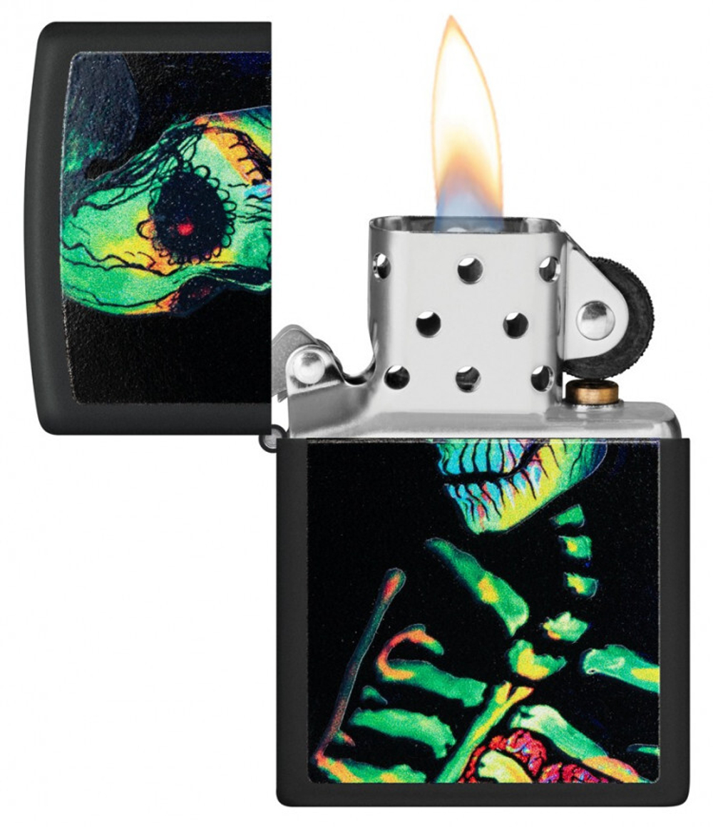 Зажигалка ZIPPO 48761 Sugar Skeleton Design