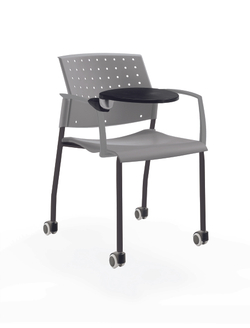 Movie стул на 4 ногах и колесах