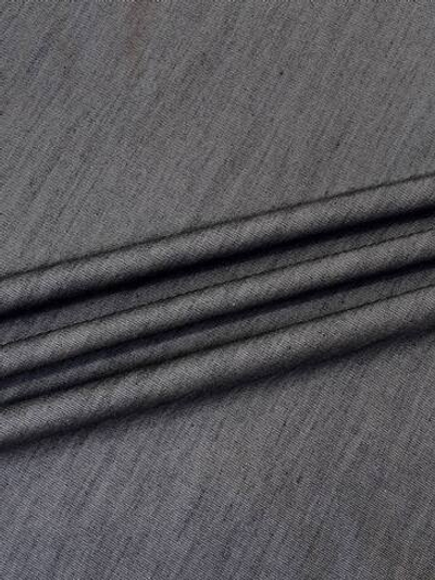 Джинса (деним) шерсть с хлопком и эластаном Loro Piana синяя