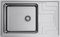 Кухонная мойка OMOIKIRI Mizu 78-LB-IN нерж. сталь/нержавеющая сталь (арт. 4973729)