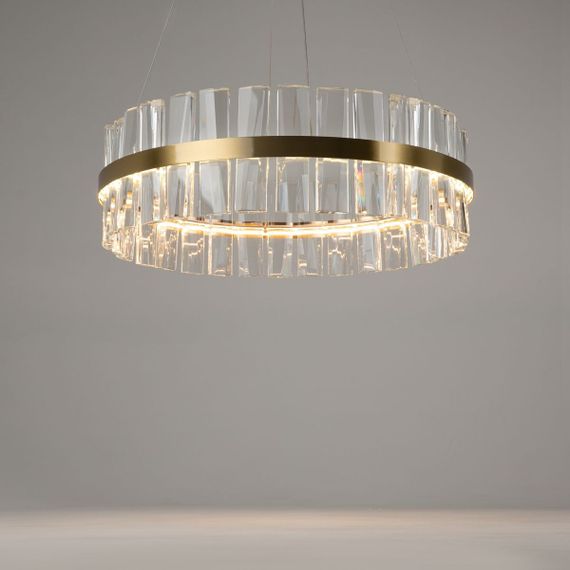 Подвесная светодиодная люстра Maytoni Mirage MOD173PL-L45BS3K