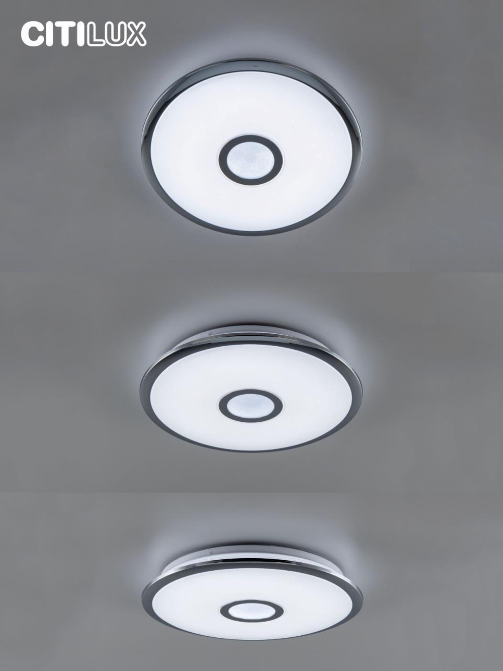 Потолочный светодиодный светильник Citilux Старлайт Смарт CL703A30G