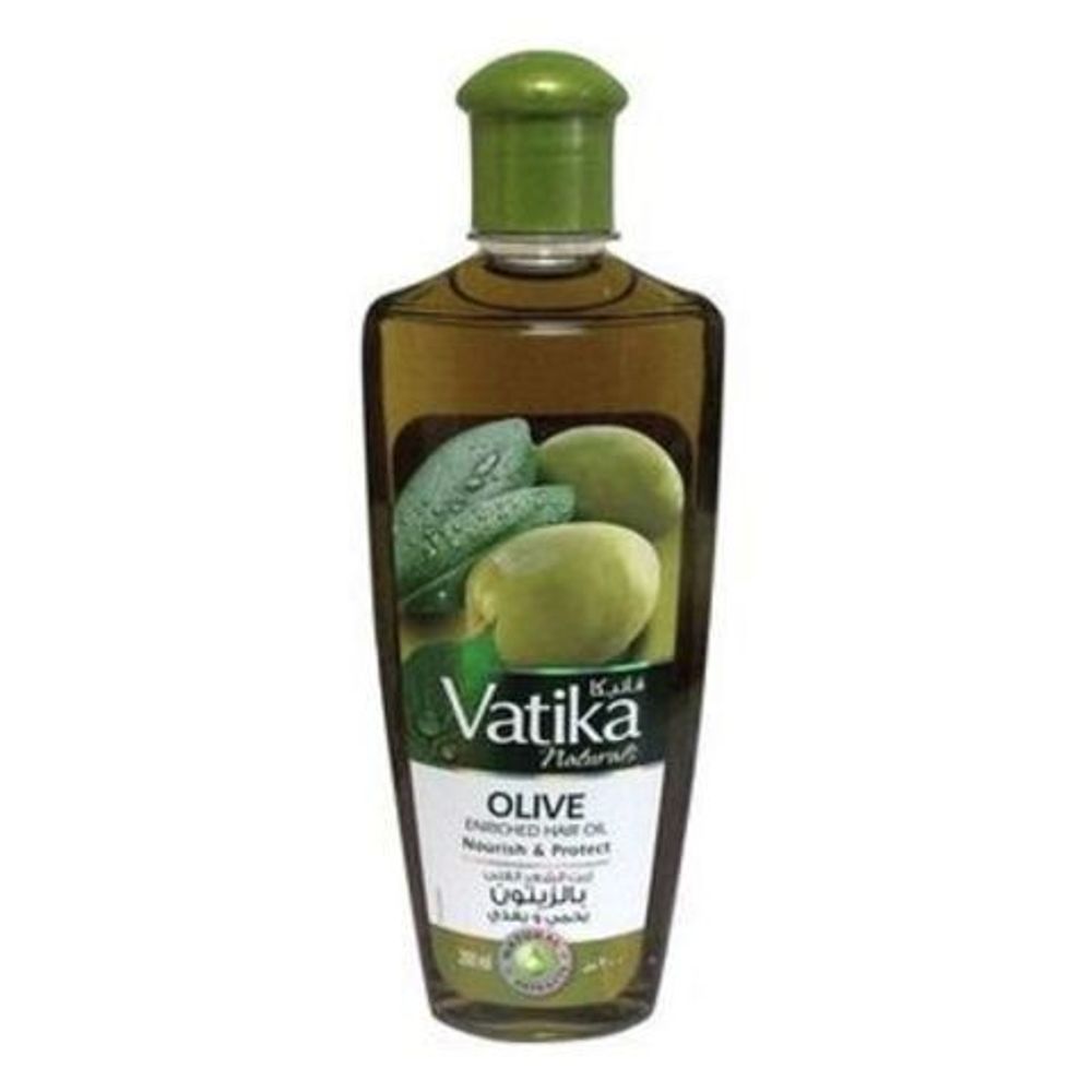 Масло для волос Dabur Vatika Olive Enriched обогащённое маслом Оливы 200 мл
